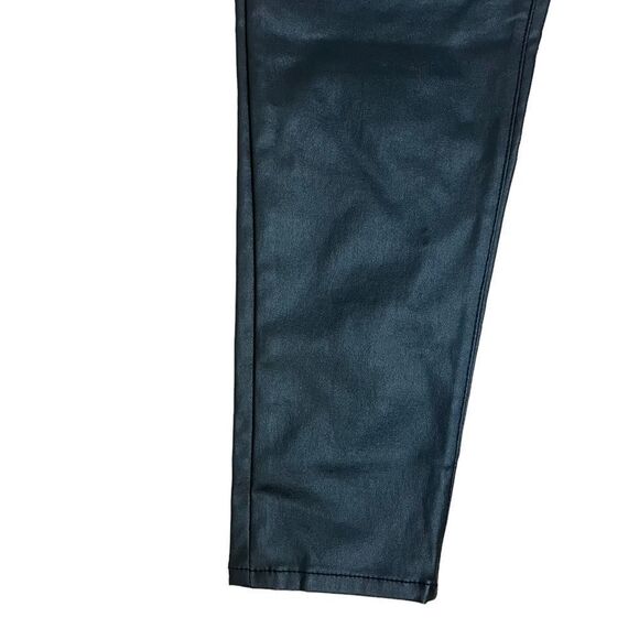 Social Standard by Sanctuary Faux Leather Skinny Ankle Pants Sz 10 - Picture 4 of 10